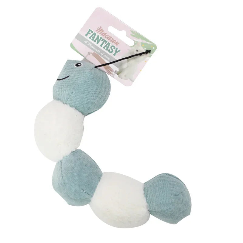 Plush Catnip Caterpillar Toy