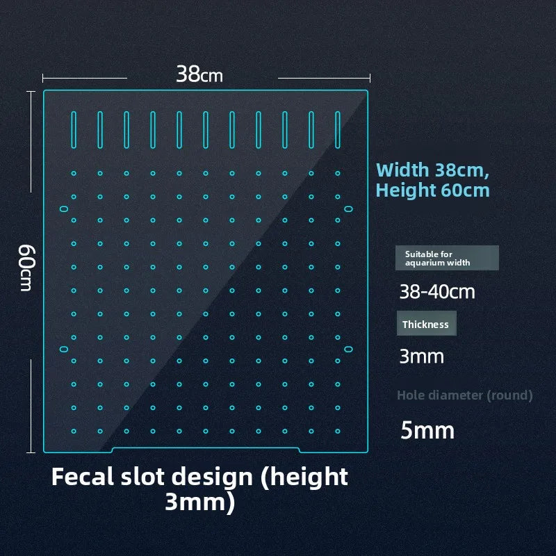 Acrylic Fish Tank Divider & Partition Board