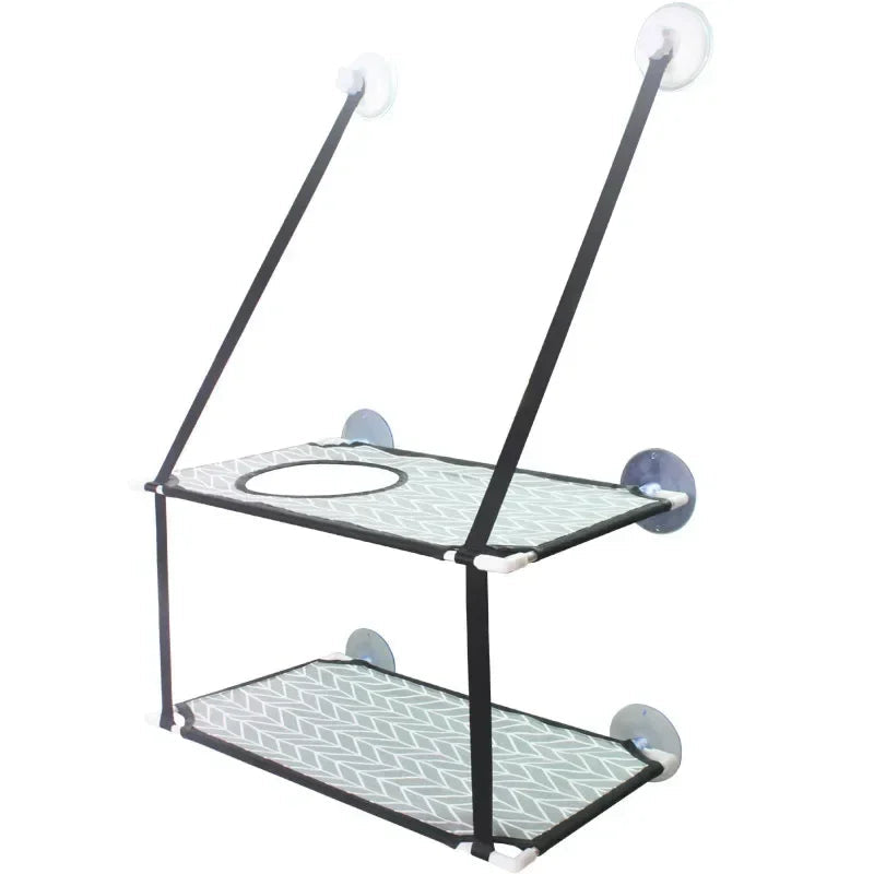 Cat Window Perch & Hammock with Strong Suction Cups