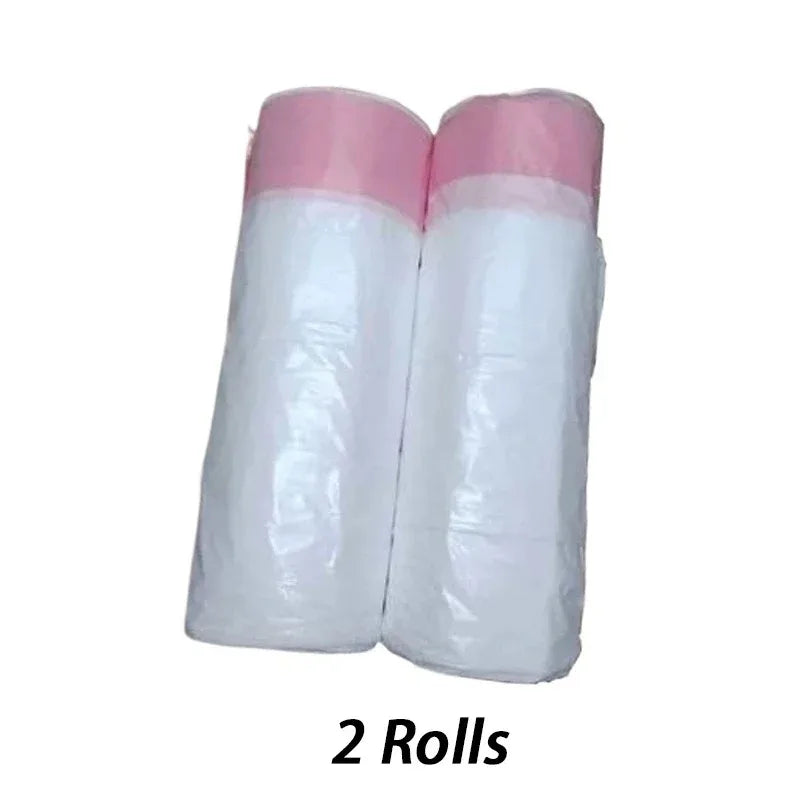 Cat Litter Box Liner Bags – 2 Rolls of Easy-Clean Waste Collection Bags