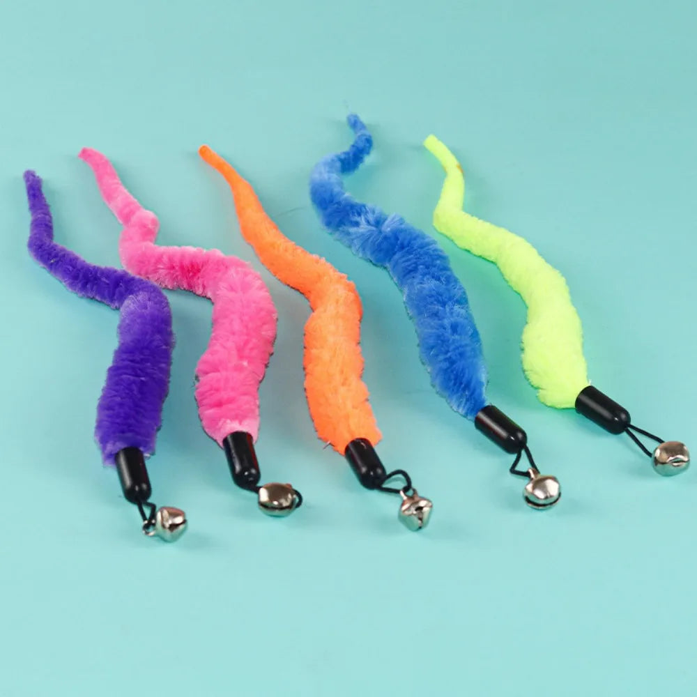 Interactive Caterpillar Cat Toys 6-Pack