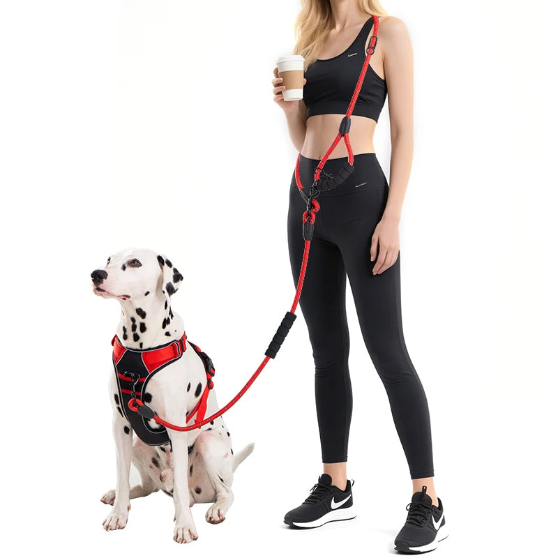 Heavy Duty Rope Dog Lead with Padded Handle – 7.8ft