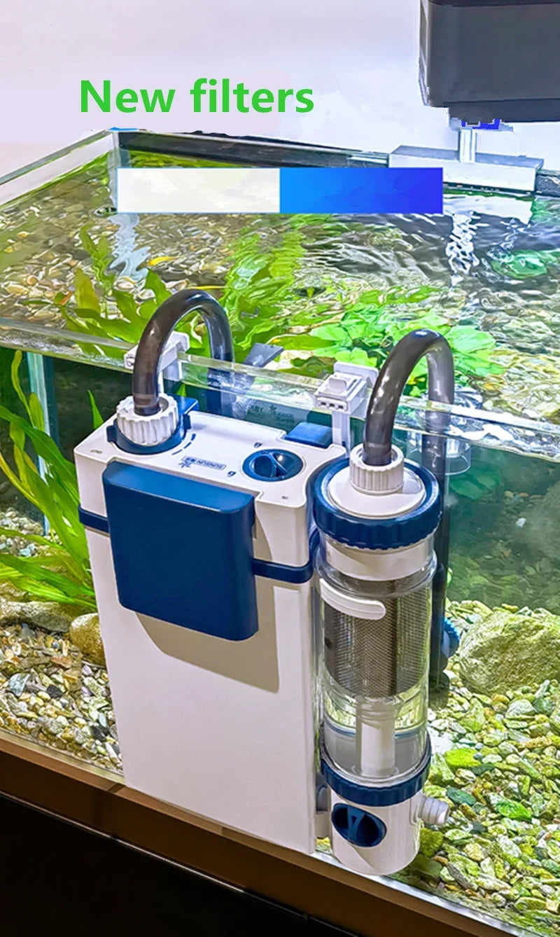 Wall-Mounted Aquarium Filter & Circulation Pump