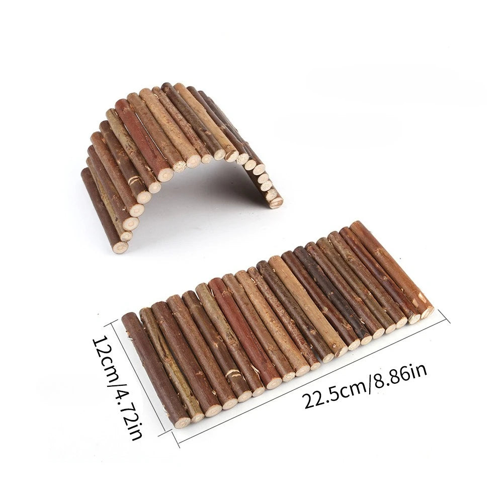 Natural Willow Chew Toy for Small Pets