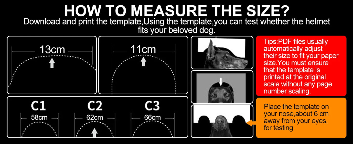2-in-1 Tactical Dog Helmet with Detachable Goggles for Small & Medium Dogs
