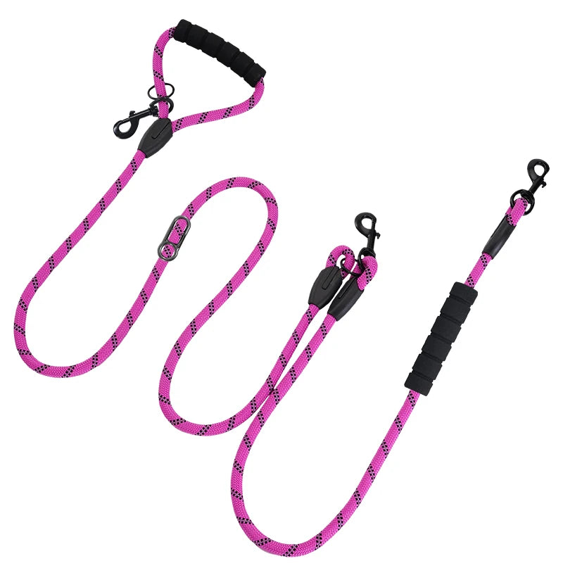 Heavy Duty Rope Dog Lead with Padded Handle – 7.8ft