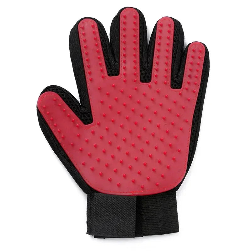 Silicone Pet Grooming Glove for Cats & Dogs