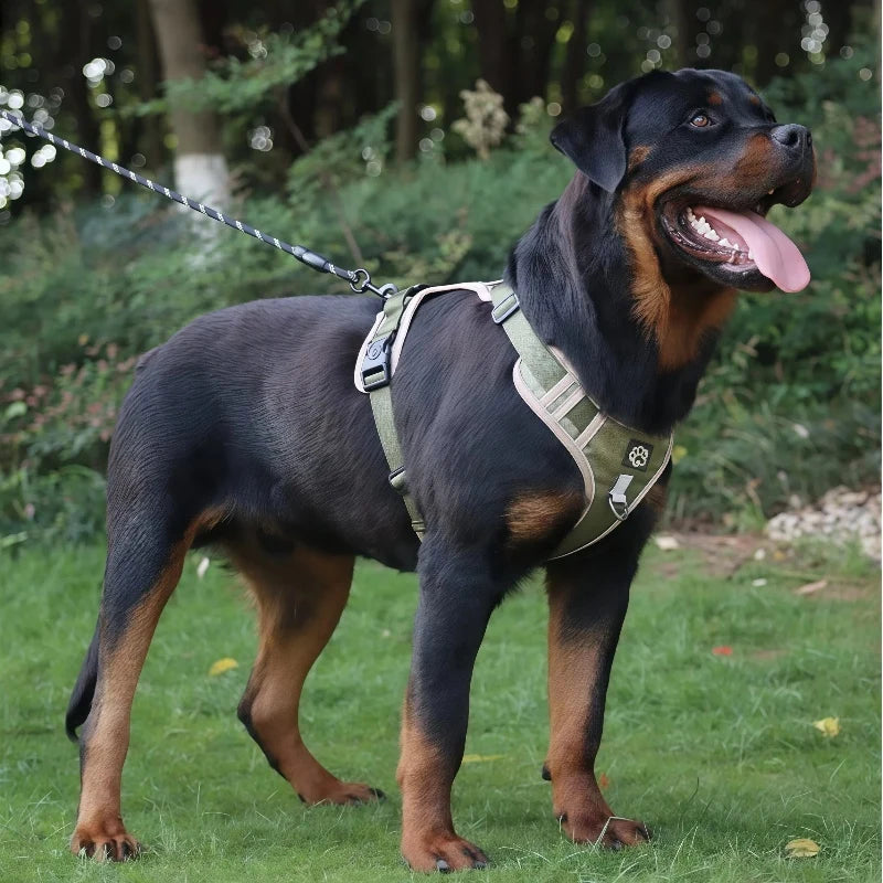 Reflective Tactical Dog Harness for Medium & Large Dogs