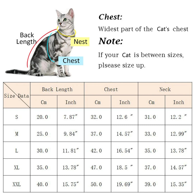 Stripe Print Cotton Pyjama Jumpsuit for Cats & Small Dogs