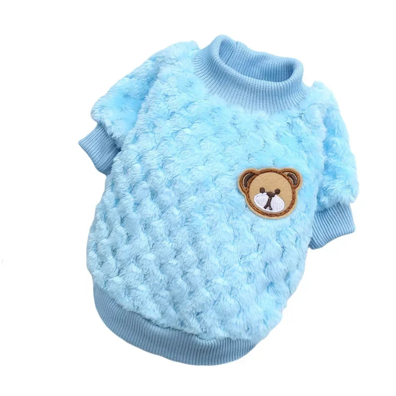 Manteau pull chaud pour chiot | Pull d'automne-hiver pour chiens et chats de petite taille