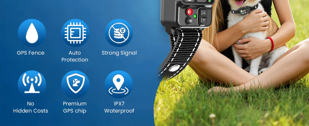 Outdoor GPS Dog Boundary Collar