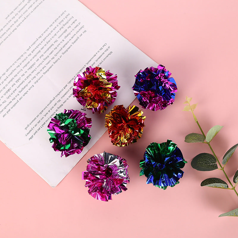 Ringing Paper Ball Cat Toys - 10 Pack Interactive Play Balls