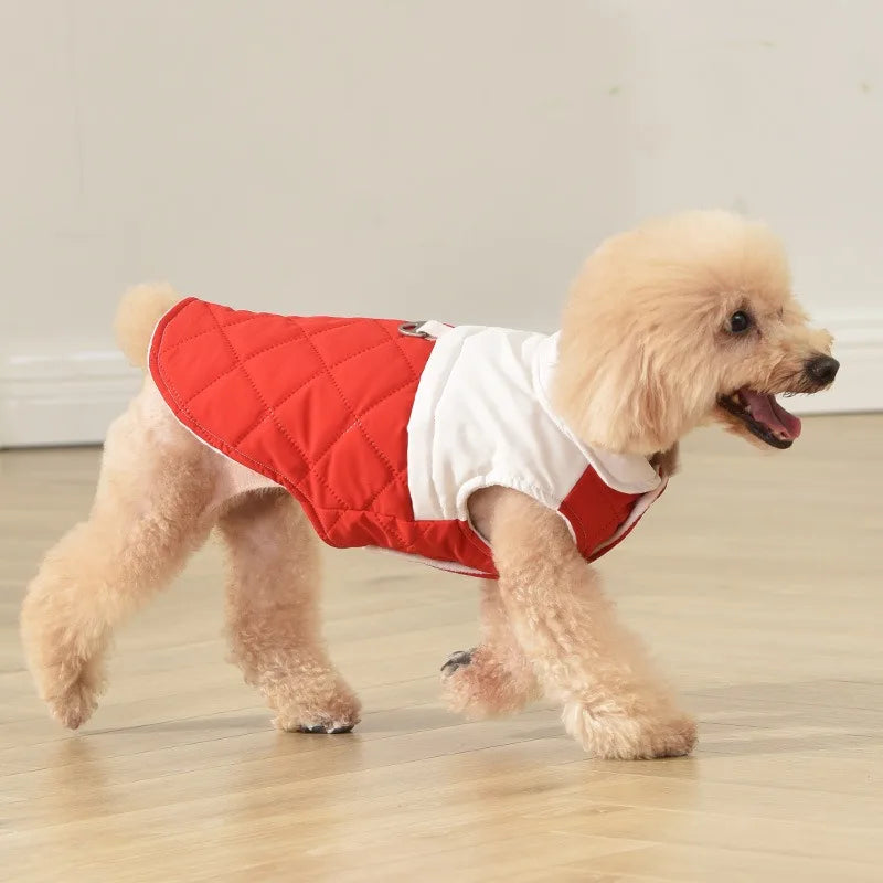 Warm Cotton Dog Coat Vest & Puppy Shirt