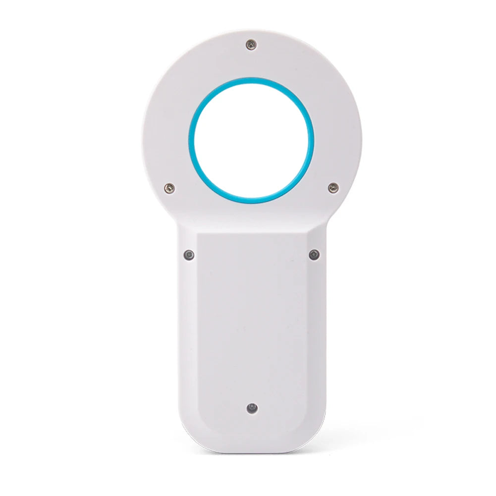 Handheld Pet Microchip Scanner | RFID & EMID Reader with OLED Display