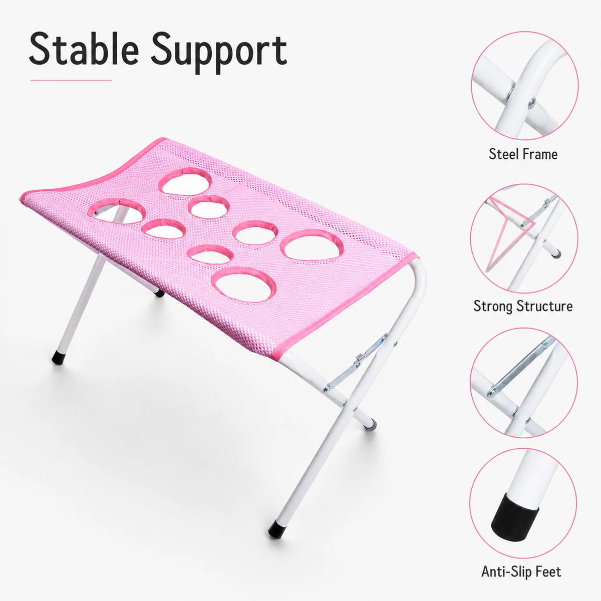 Foldable Pet Grooming Hammock Stand