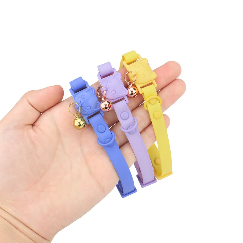 Waterproof Adjustable Cat Collar with Bell