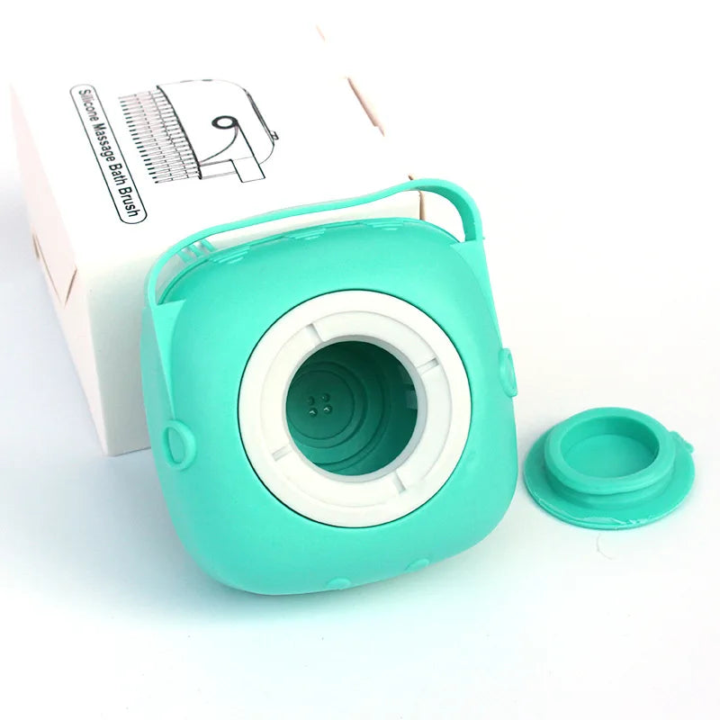 Silicone Pet Bath Brush - Massage Grooming Comb for Dogs and Cats