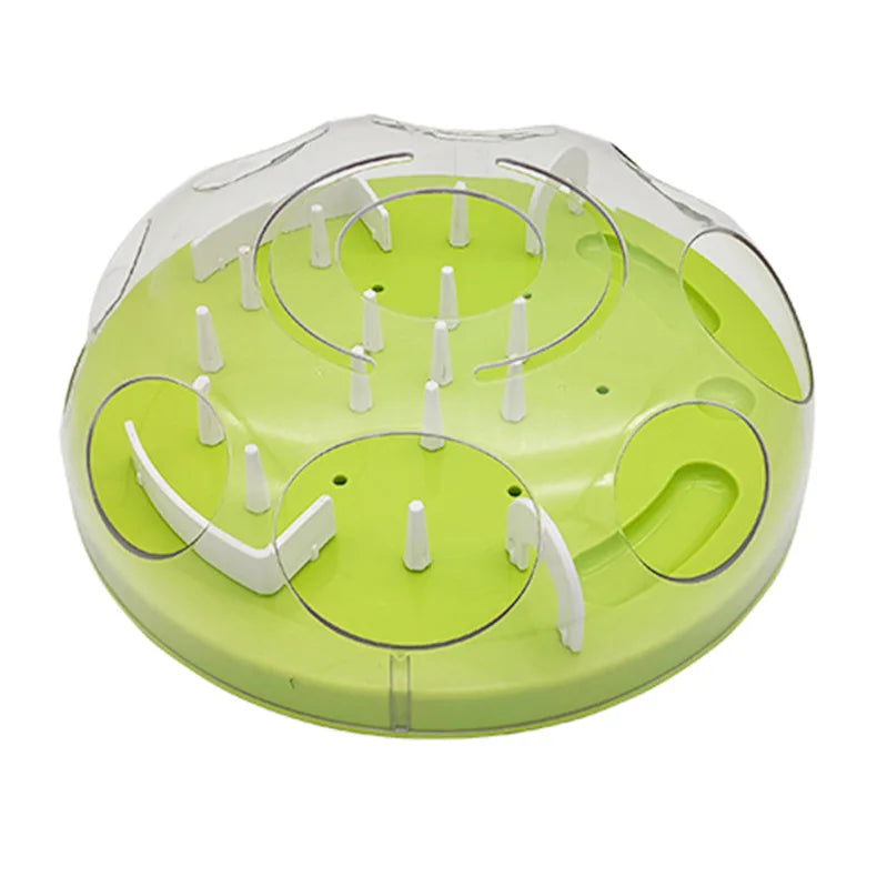 Interactive Cat Maze Puzzle Feeder