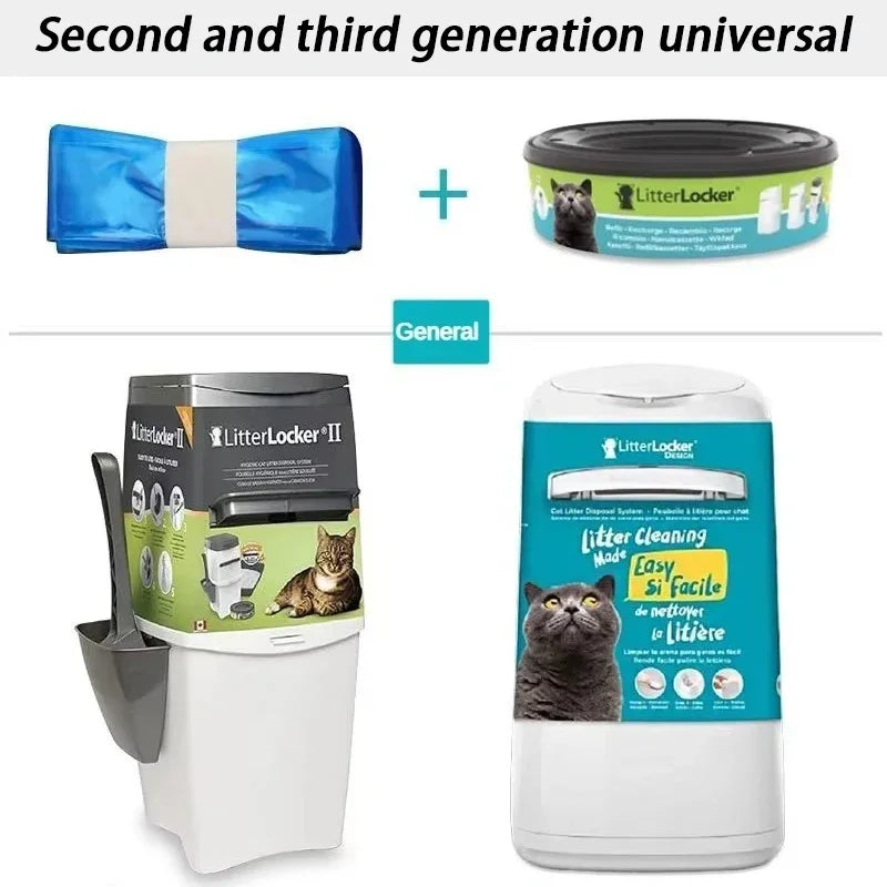 Odour-Proof Cat Litter Refill Bags – Large Thickened Liner Bags