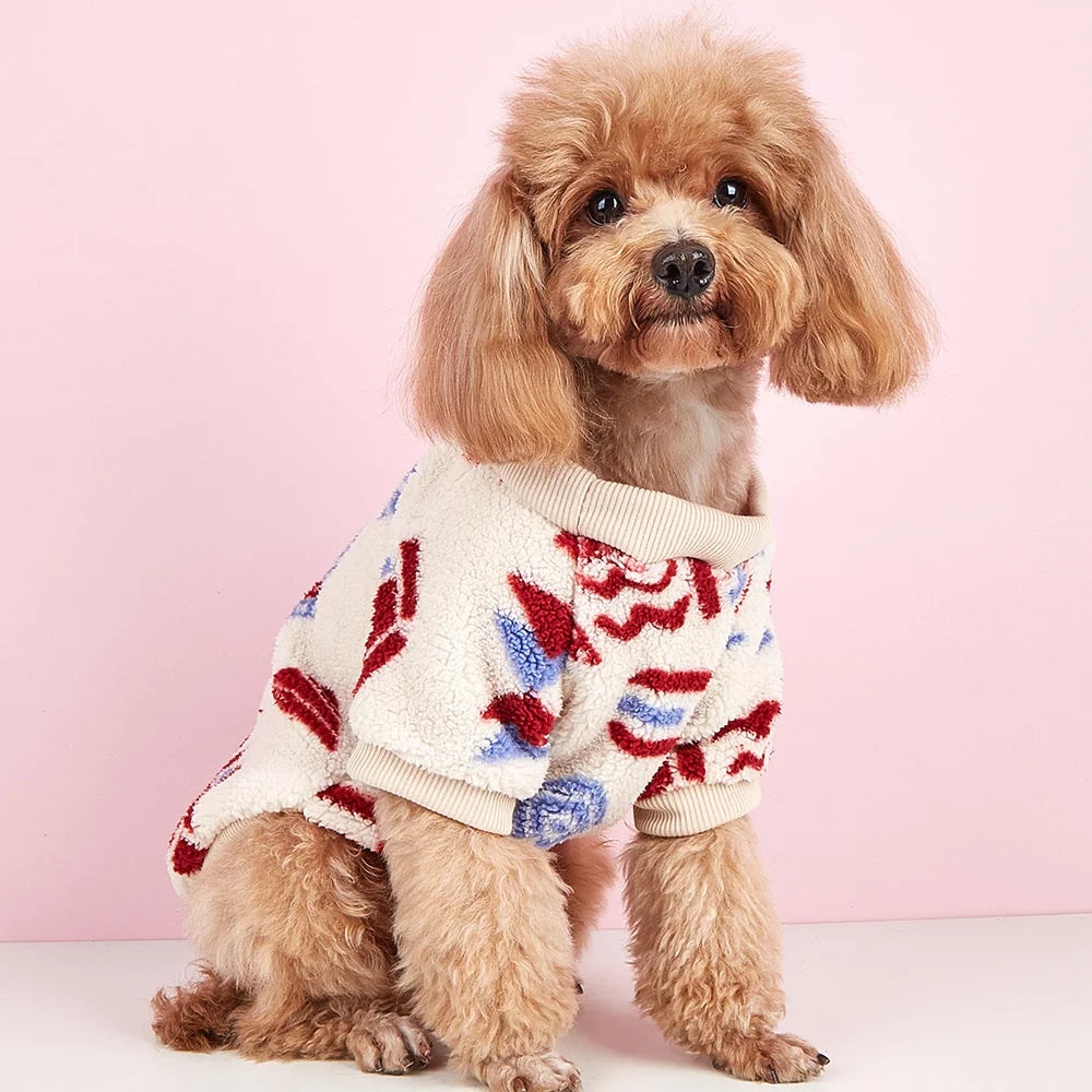 Fleece Winter Sweater for Cats & Small Dogs