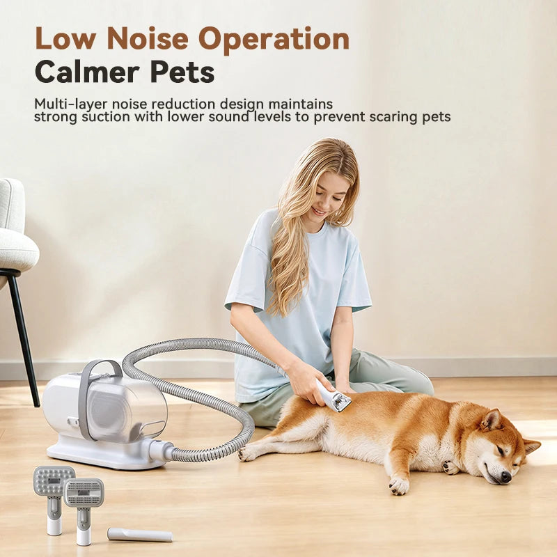 Dog Grooming Vacuum & Clipper Kit