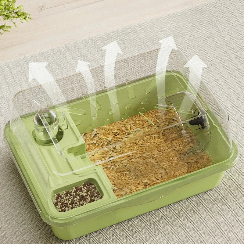 Large Hamster Cage with Acrylic Panels