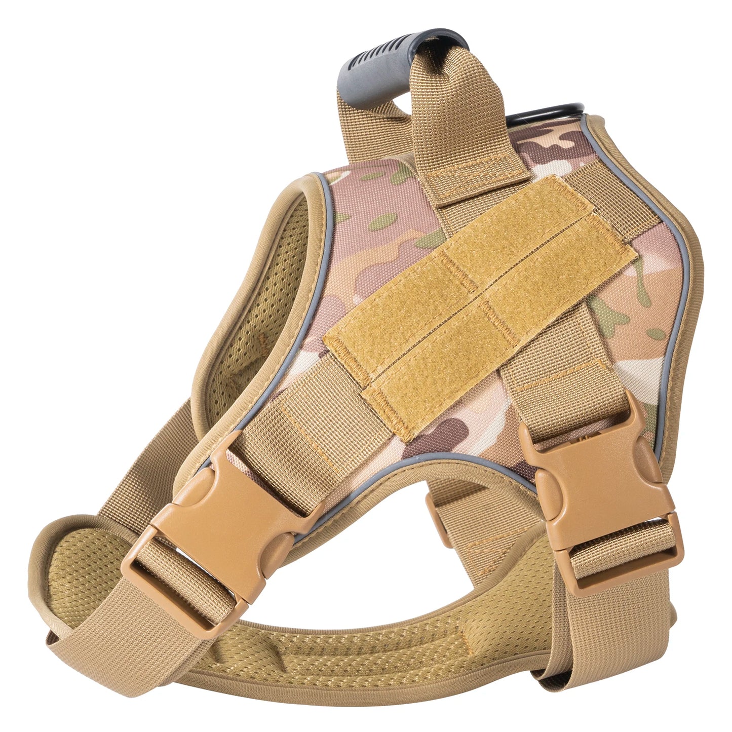 Tactical Dog Training Vest Harness – No-Escape Design