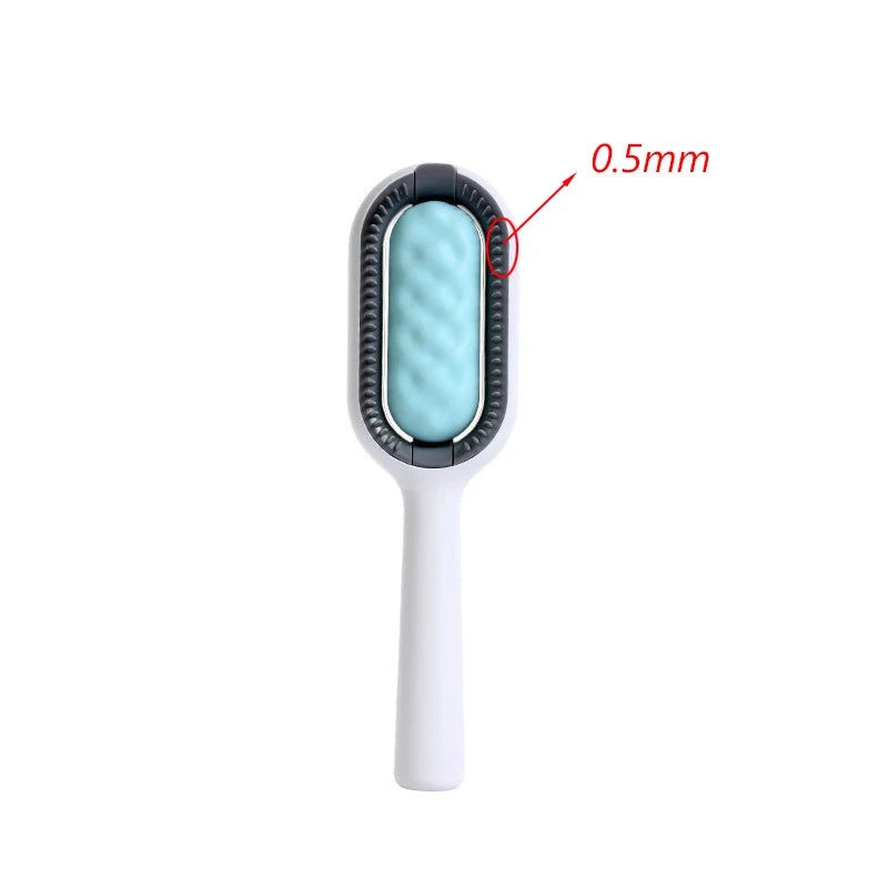 Double-Sided Pet Grooming Brush & Hair Removal Comb