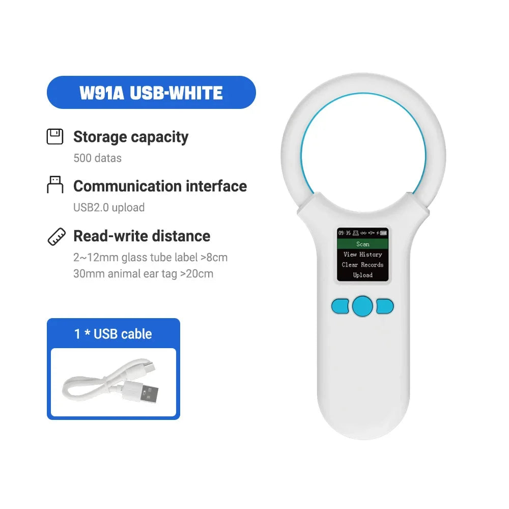 Pet Microchip Scanner & RFID Reader