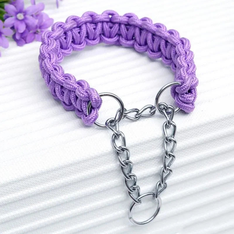 Durable Nylon Dog Collar for Medium to Large Dogs