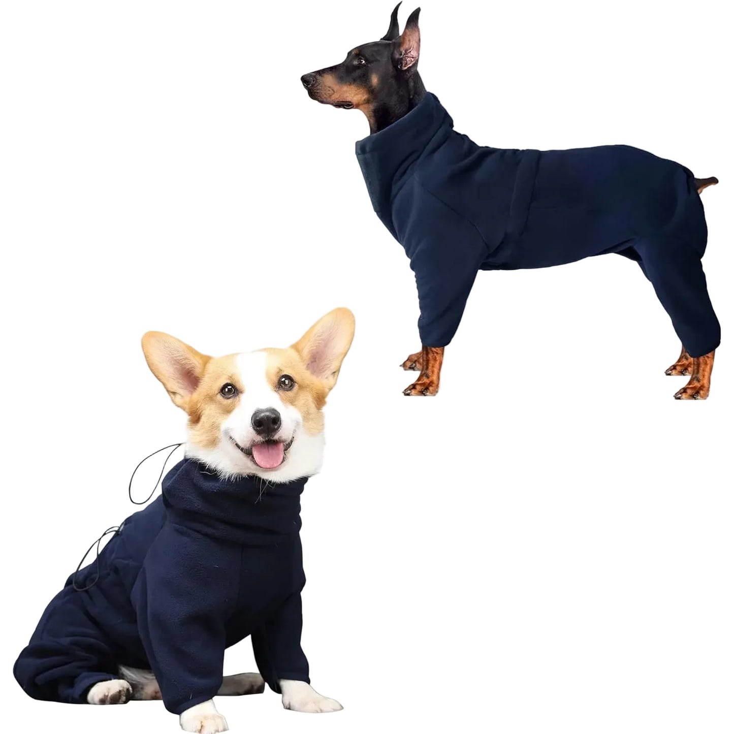 Polar Fleece Dog Jumpsuit