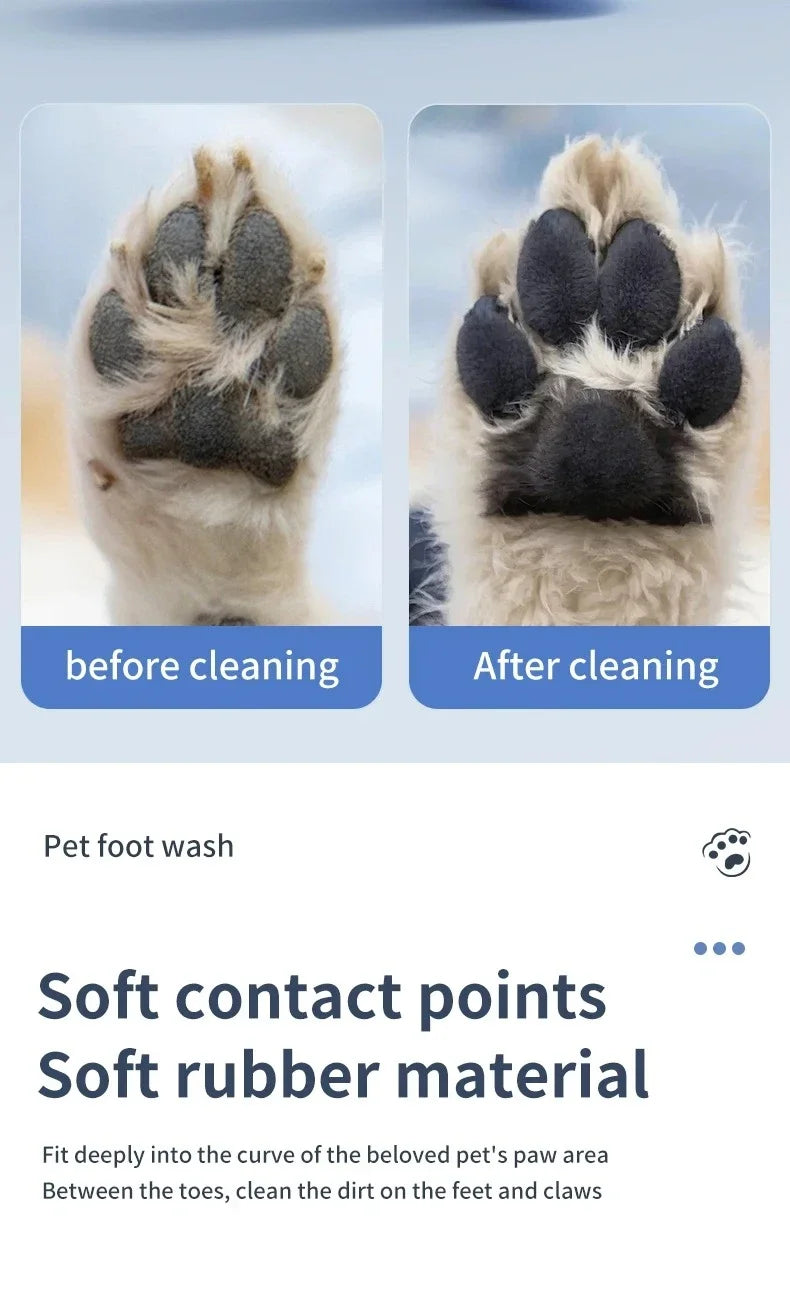 Portable Electric Pet Paw Cleaner | Low Noise & Waterproof