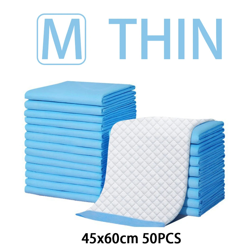 Absorbent Puppy Training Pee Pads — Disposable Dog Diapers for Indoor Use