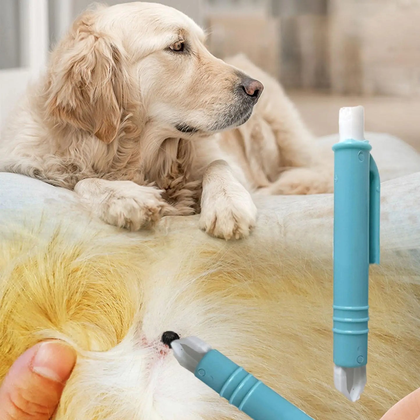 4-in-1 Tick Remover Kit with 3 Hook Sizes & Tweezer