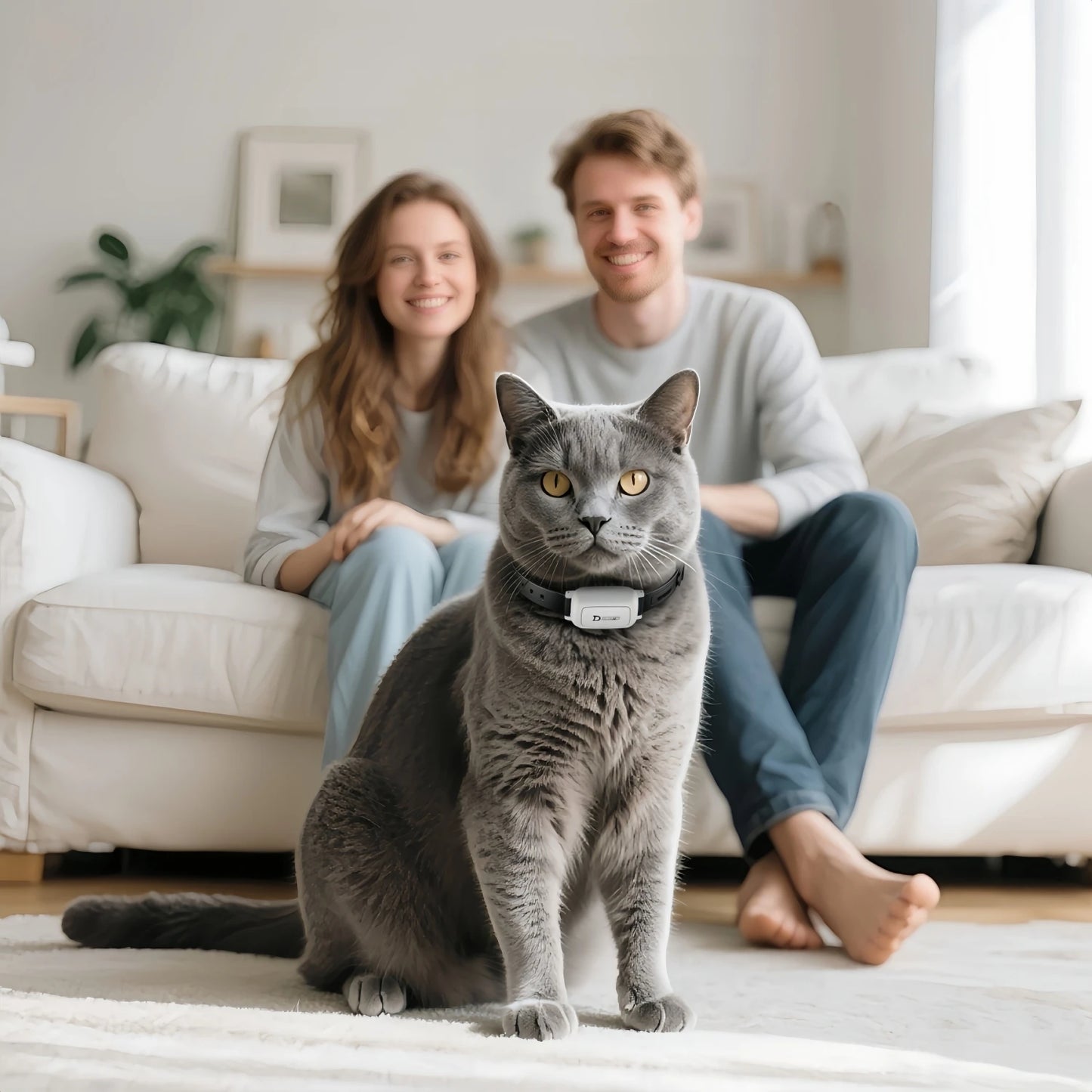 Anti-Meow Vibration Training Collar for Cats