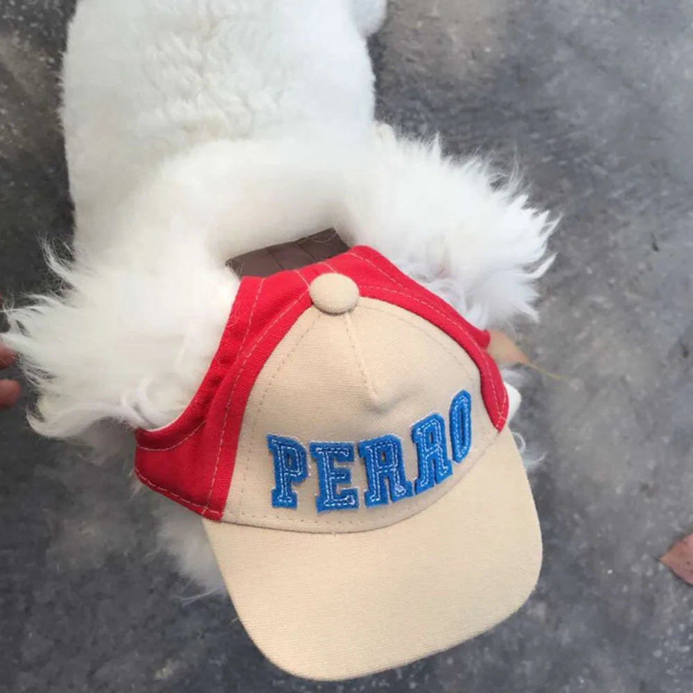 Casquette de baseball pour chien avec visière - Chapeau de soleil d'été