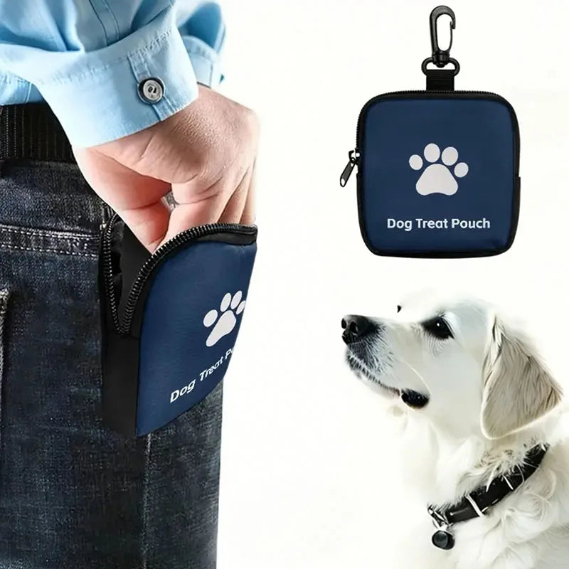 Portable Dog Treat Training Bag with Belt Clip
