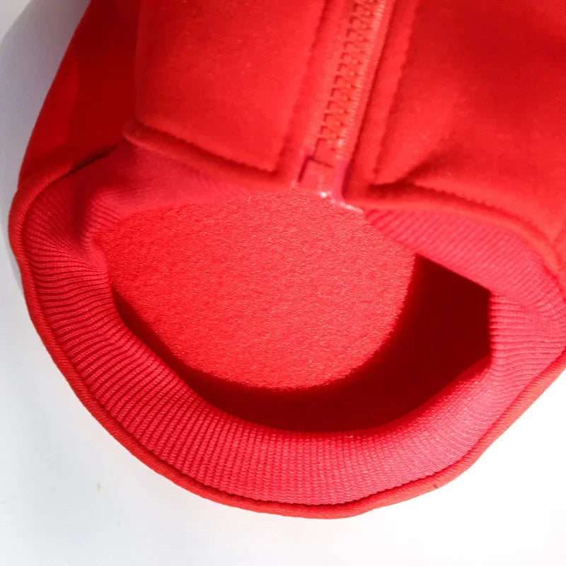 Dog Baseball Jacket | Autumn Winter Sweatshirt Coat for Small & Medium Dogs