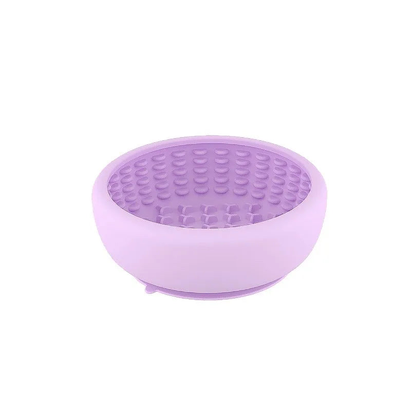 Suction-Cup Slow Feeder Dish for Dogs & Cats