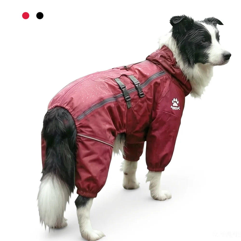 Waterproof Warm Reflective Dog Jumpsuit Coat