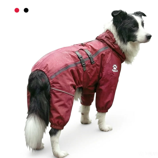 Waterproof Warm Reflective Dog Jumpsuit Coat