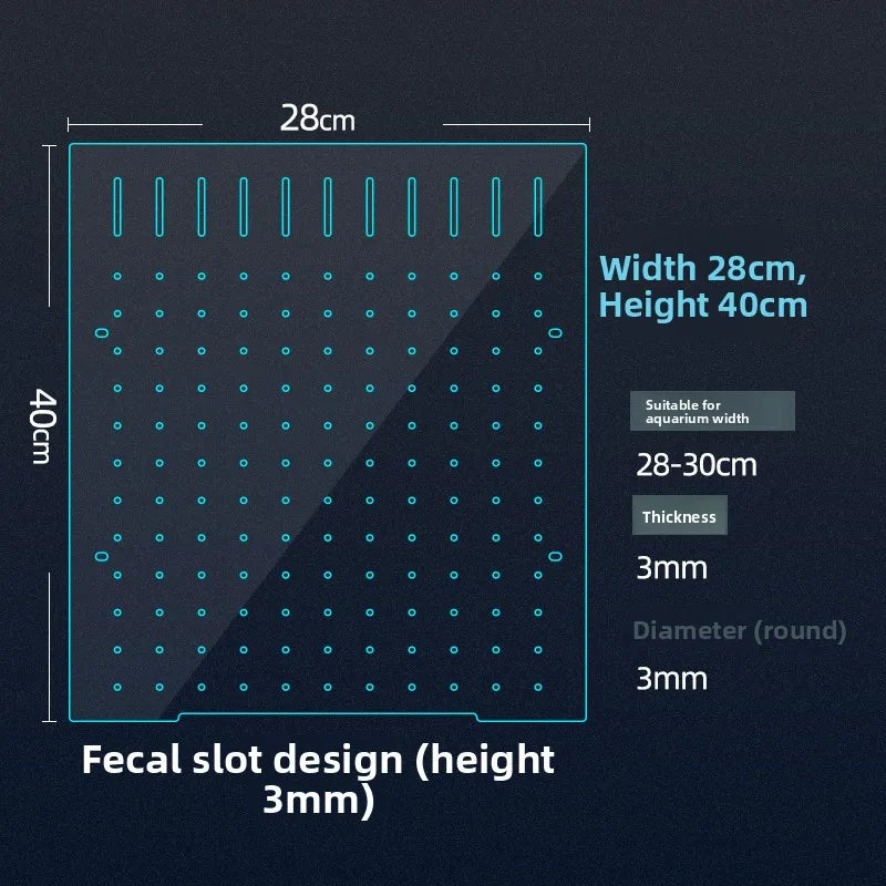 Acrylic Fish Tank Divider & Partition Board