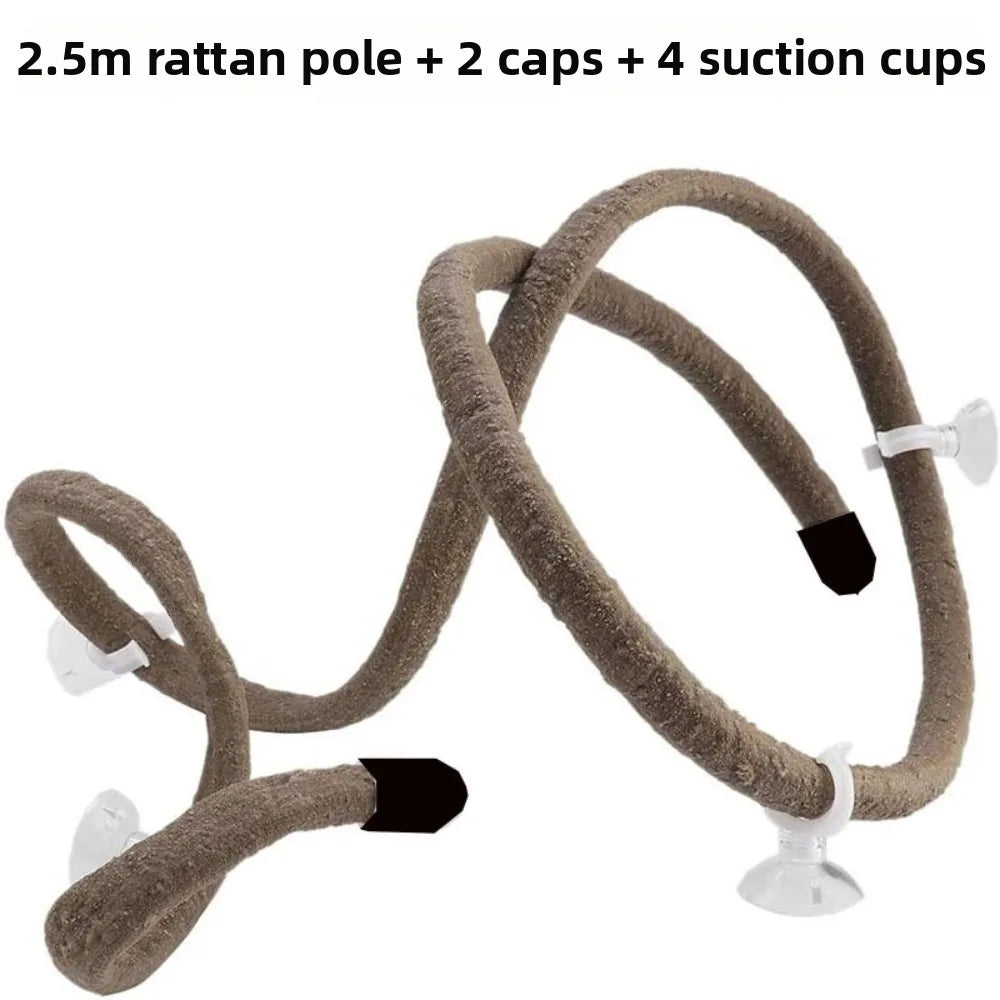 Rattan Reptile Climbing Vine Set