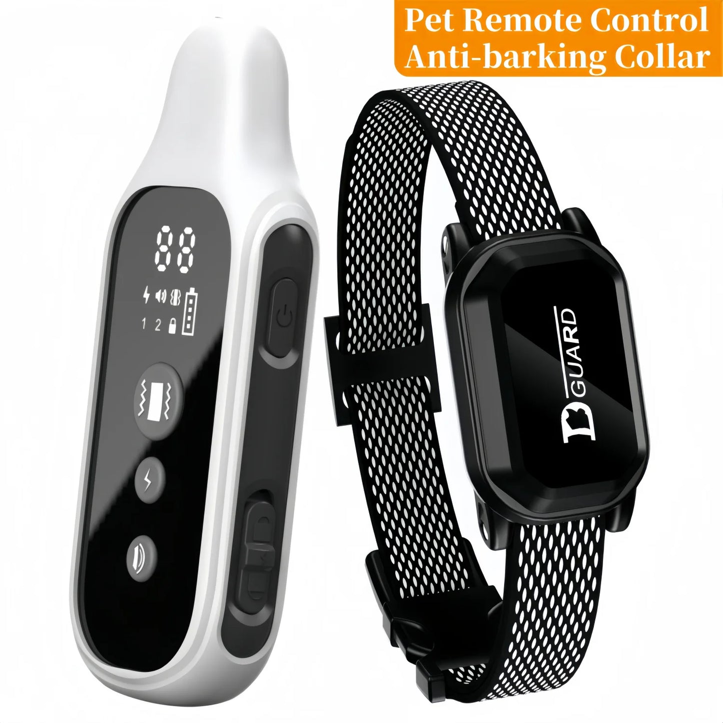 Digital Remote Dog Training Collar — 800m Range, LCD Display & Waterproof