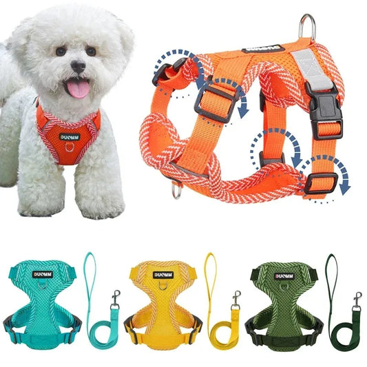 Small Pet Tactical Vest - Chest Strap Harness for Dogs and Cats