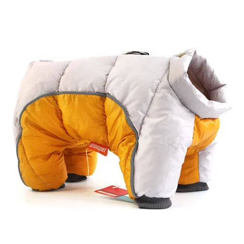 Reflective Waterproof Dog Winter Jacket - Warm Padded Coat for Small Dogs