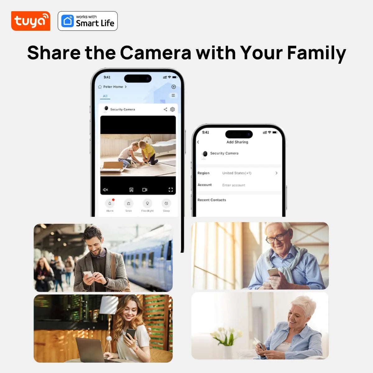 Smart WiFi Security Camera — Indoor & Outdoor with Colour Night Vision