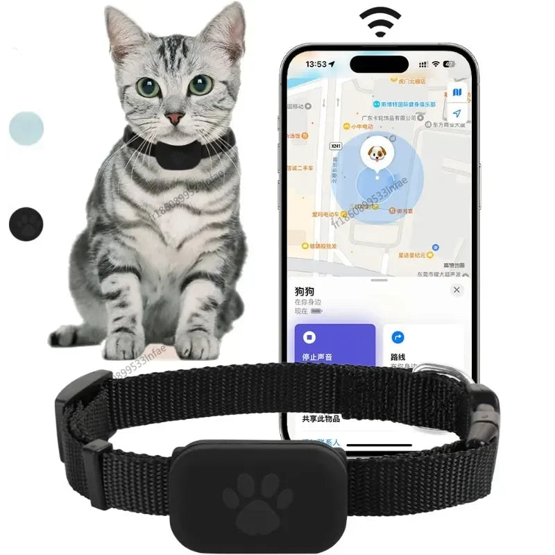 Apple Find My Pet Collar Tracker for Cats & Dogs