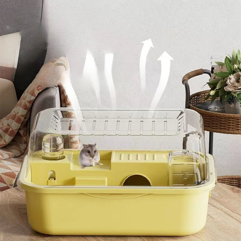 Large Hamster Cage with Acrylic Panels