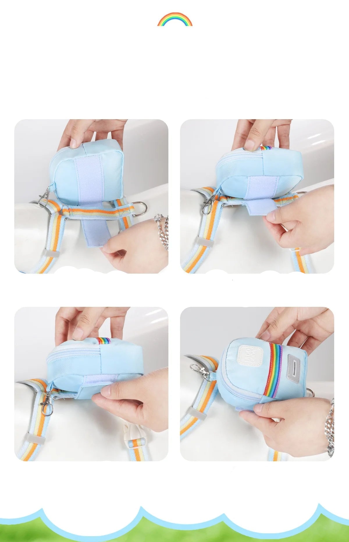 Dog Harness & Lead Set – Padded Vest Harness with Reflective Strips for Small & Medium Dogs